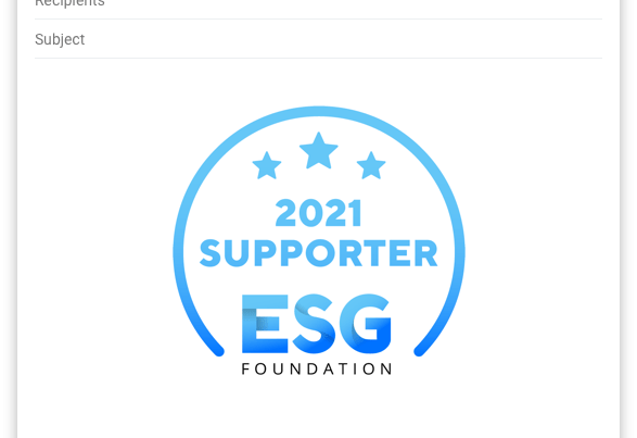 Supporter Badge for email